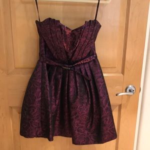 Betsy Johnson strapless formal dress size 8